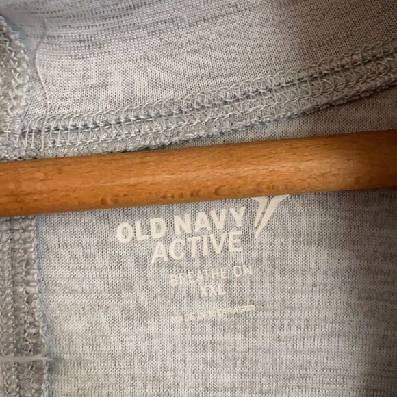 Old Navy xxl hoodie sweatshirt top active gray plus - Picture 3 of 3